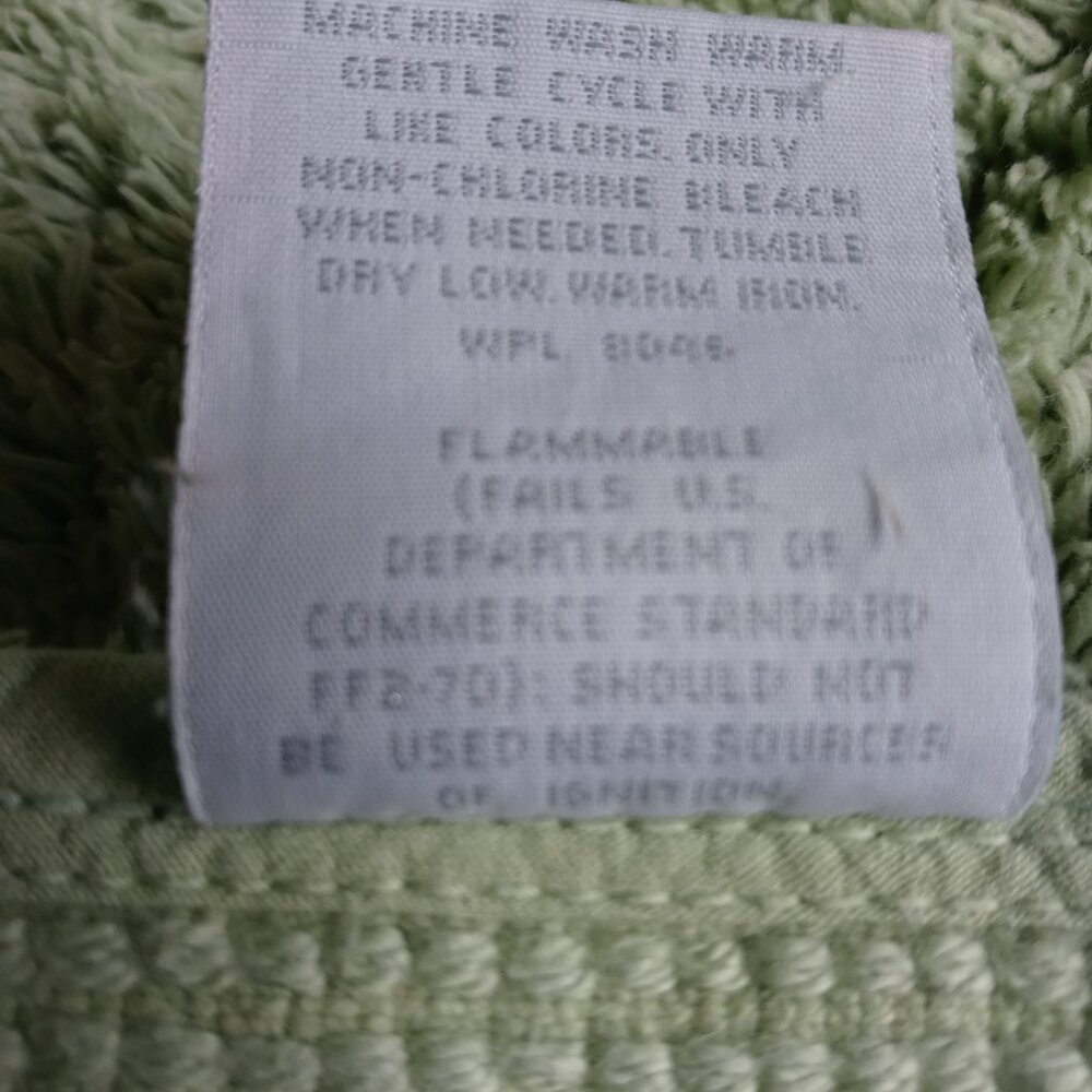 Spring Green Bath Rugs Set - Picture 5 of 5